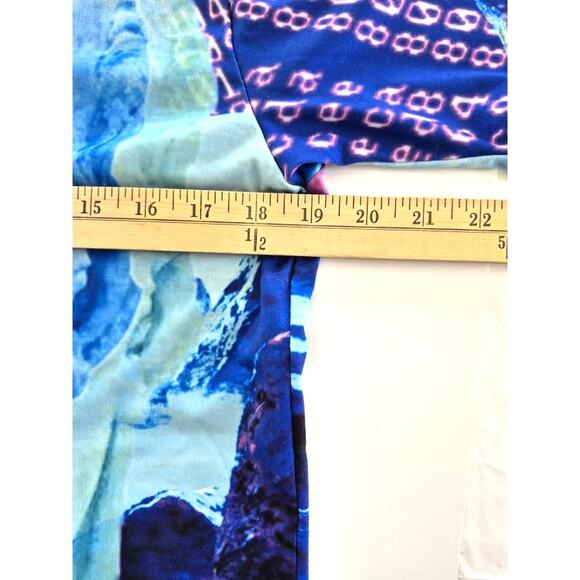 Vapor 95 Julius Ceasar Mens Shirt Size Small Dopamine Altared Art to Wear Blue - Picture 6 of 7